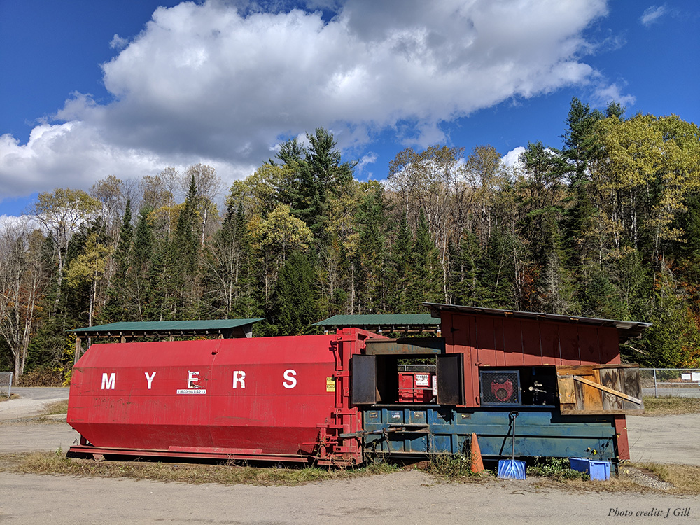 Peacham, Vermont transfer station and recycling center
